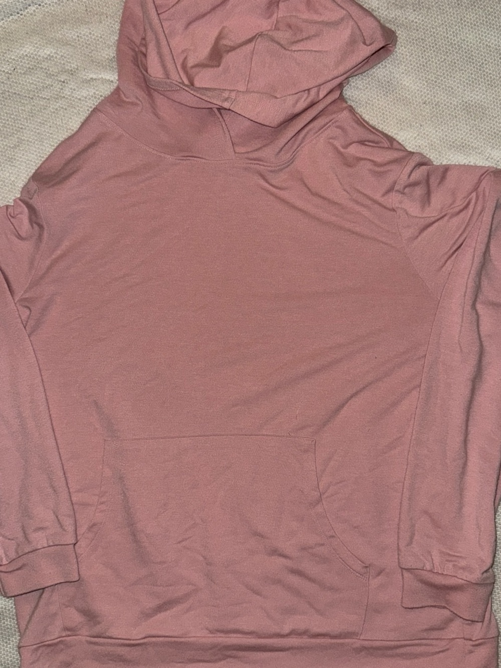 For The Republic Hooded Pullover in Dusty Pink